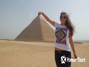 Giza Pyramids the Great Sphinx and Sakkara Private Day Tour