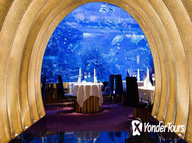 Gourmet Dinner at Al Mahara in Burj Al-Arab in Dubai with Private Transfers
