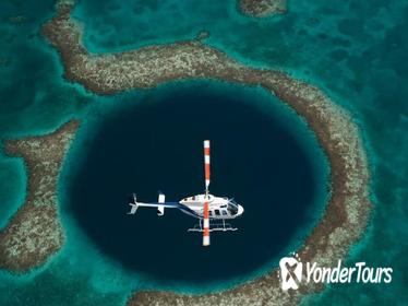 Great Blue Hole and Barrier Reef Helicopter Tour
