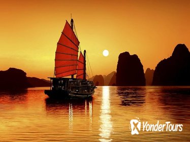 Group Halong Bay Day Cruise Including Hotel Transfers from Hanoi