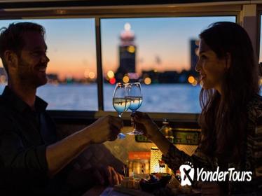 Guided Amsterdam Evening Canal Cruise Including Wine and Cheese