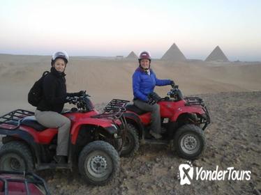 Guided Tour to Giza pyramids With Quad Bike