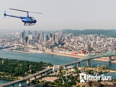 Helicopter Tour Over Montreal