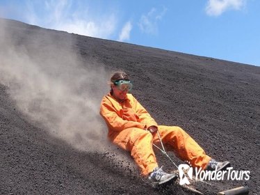 Hiking and Sandboarding in Cerro Negro