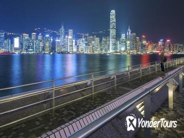 Hong Kong City Night Cruise Including Bubba Gump Dinner and Drinks