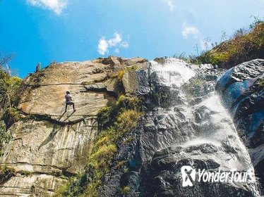 Huanano Falls Trekking and Rappelling Adventure from Lima