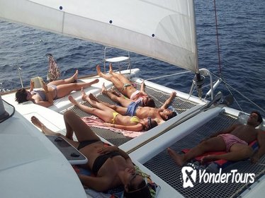 Ibiza Beach Hopping by Catamaran