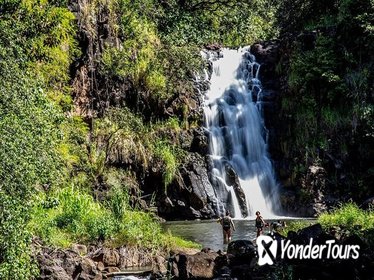 Intimate North Shore Eco-Fun Waterfall from Ko'Olina