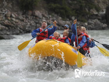 Jasper Rafting Trip on Athabasca River Mile 5