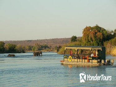 Jet Boat Sunset Cruise in Victoria Falls Jet Boat Sunset Cruise in Victoria Falls