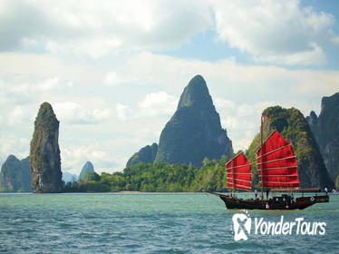 June Bahtra: Full Day Lunch Cruise Phang Nga Bay by Chinese Junk Boat