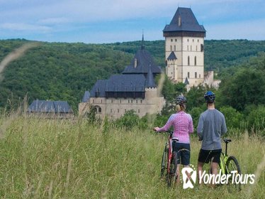 Karlstejn Castle Small-Group Bike Tour and Microbrewery Visit from Prague