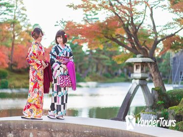 Kimono Rental in Kanazawa Kenrokuen