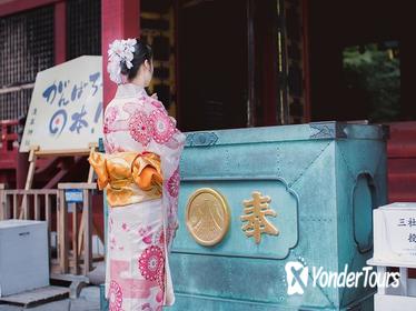 Kimono Walking Tour in Tokyo