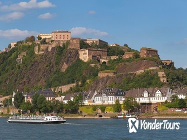 Koblenz Day Trip from Frankfurt: Ehrenbreitstein Fortress, Rhine Valley Cable Car Ride and German Dinner