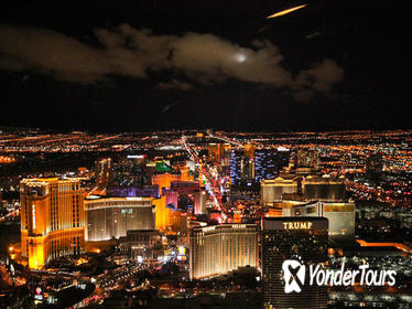 Las Vegas Strip Helicopter Flight at Twilight