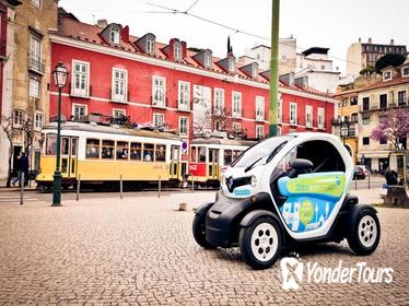 Lisbon's Old Town Tour in an Electric Car with GPS Audio Guide