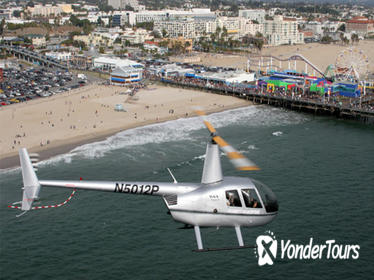 Los Angeles Beach Cities Helicopter Flight