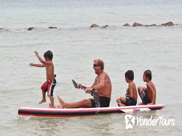 Maui Paddle Stand-Up Paddleboard On The Coast Of Kahului Maui Paddle Stand-Up Paddleboard On The Coast Of Kahului