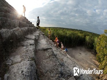 Maya Adventure from Playa del Carmen: Coba Ruins, Traditional Village and Cenote Swim