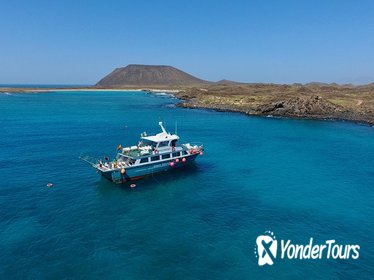 Mini-excursión en barco con snorkel en Isla de Lobos