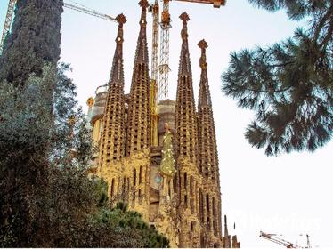 Modernism & Sagrada Familia with Tower Access Walking Tour