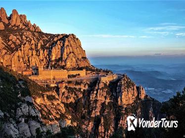 Montserrat and Sitges Easy Hike with Hotel Pickup from Barcelona