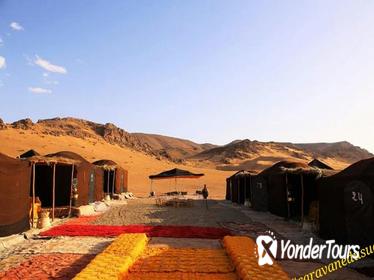 Morocco Zagora desert camel ride and night in a luxury camp under stars