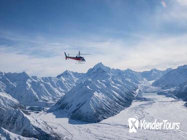 Mount Cook Mountains High Helicopter Flight