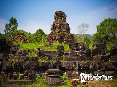 My Son Sanctuary from Hoi An with Thu Bon River Cruise