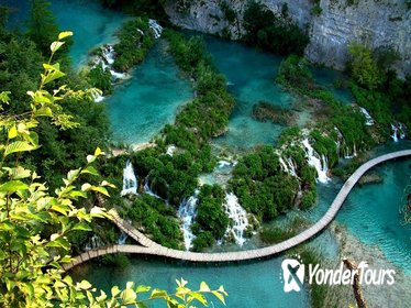 Natural Plitvice Lakes National Park Private day Trip from Split