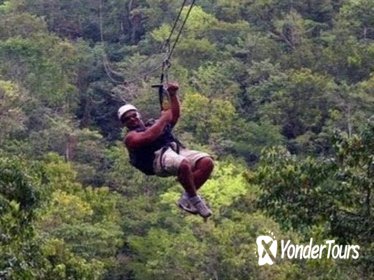 Negril Zipline 7 mile beach and Rick's Cafe combo tour