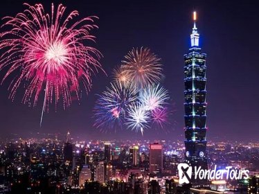 New year's eve limited special tour: Cruise with Taipei 101 firework show