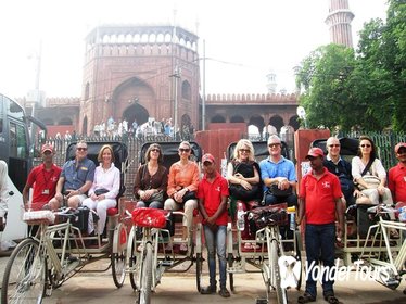 Old Delhi Group Tour by Rickshaws