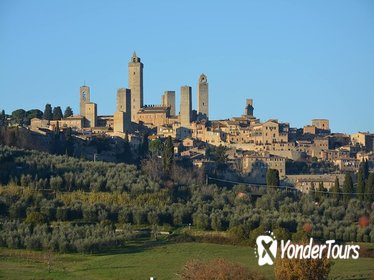 One Way Private Transfer: Florence to Rome with Visit to San Gimignano and Siena