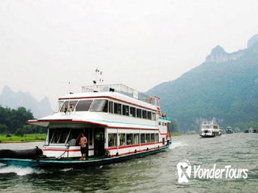 One-Day Li River Cruise with Bamboo Rafting in Yangshuo