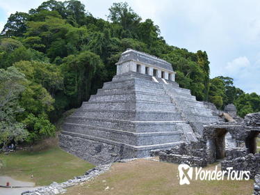 Palenque and Jungle Waterfalls from Tuxtla Gutierrez