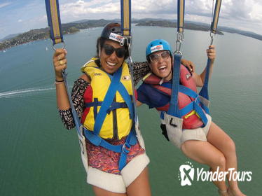 Parasailing Adventure over the Bay of Islands