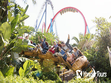 PortAventura Theme Park Ticket with Transport from Costa Brava