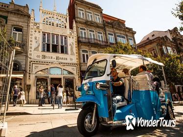 Porto Full Day Tuk Tuk Private Tour with Lunch