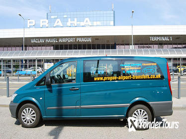 Prague Airport Shared Arrival Transfer And Half-Day City Walking Tour