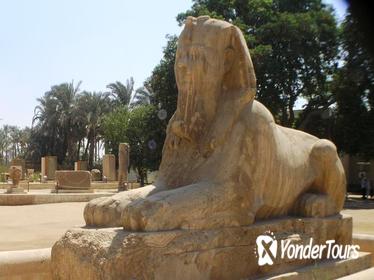 Private Guided Day Tour to Memphis Saqqara and Giza from Cairo with Lunch