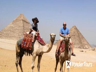 Private Guided Day Tour to the Giza Pyramids Alabaster Mosque and Khan El khaili Bazaar in Cairo
