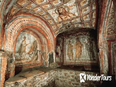 Private Half-Day Rome Tour: Roman Catacombs, Appian Way and Cecilia Metella Mausoleum