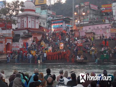 Private Tour: Haridwar Sightseeing Day Tour and Ganges River Puja Ceremony