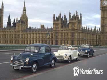 Private Tour: London City Tour in a Vintage Car with Optional Champagne