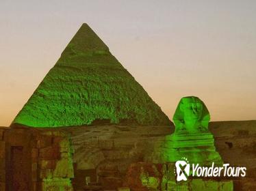 Private Tour: Sound and Light Show at the Pyramids of Giza from Cairo