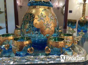 PRIVATE VISIT TO AN ANCIENT GLASS FACTORY IN MURANO BY LUXURY WATER TAXI