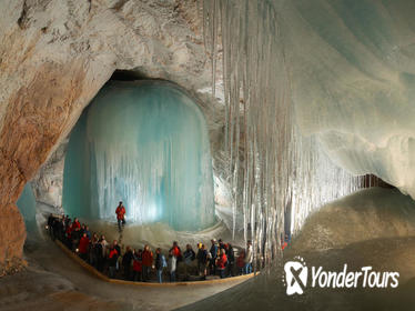 Private Werfen Ice Cave and Golling Waterfall from Salzburg