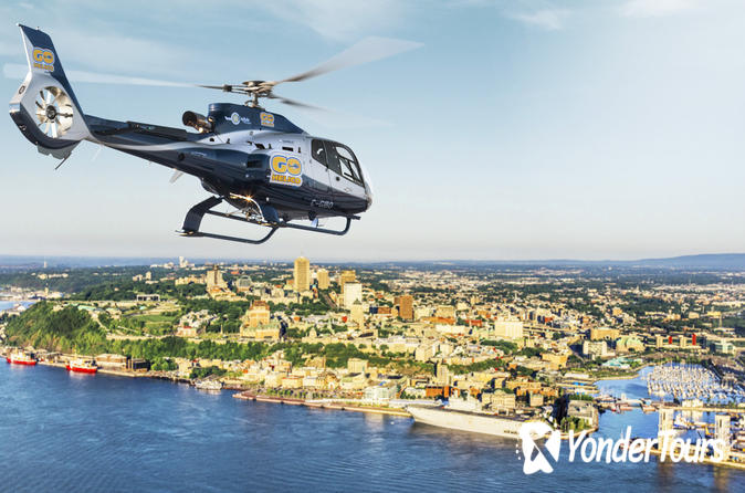 helicopter tours quebec city